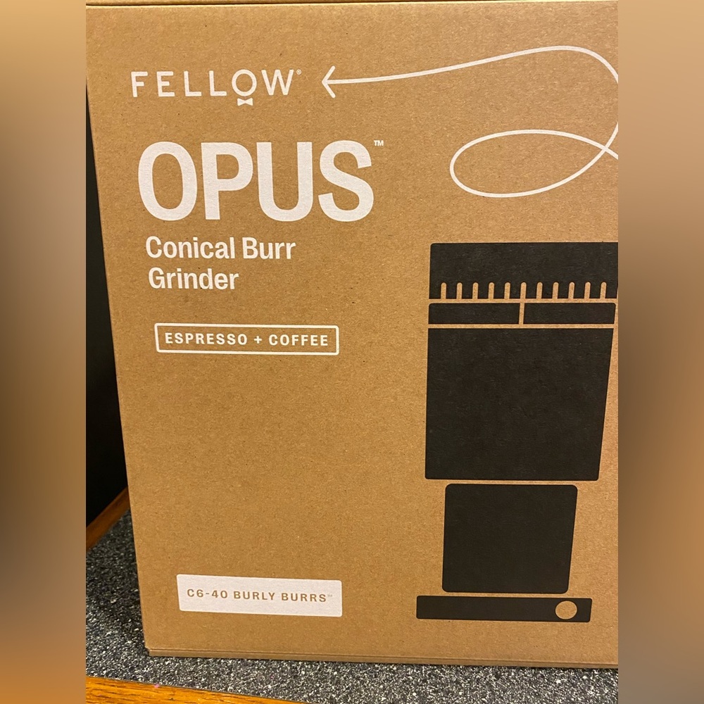 Opus Conical Burr Grinder - Black